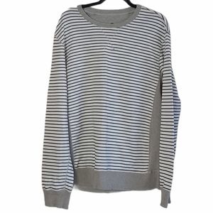 Lululemon Long Sleeve Lined Top Stripes Mens L